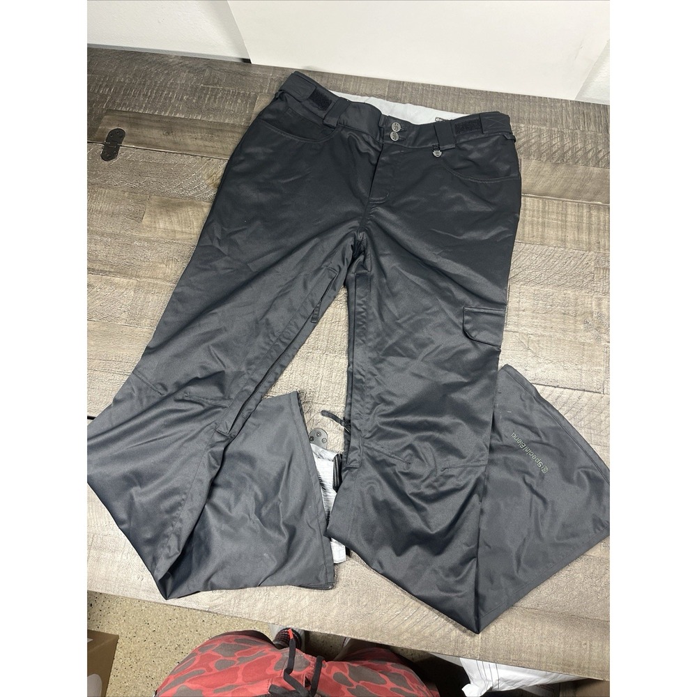 Special Blend Women's Snowboard/Ski Pants Black Waterproof Large Electra Fit